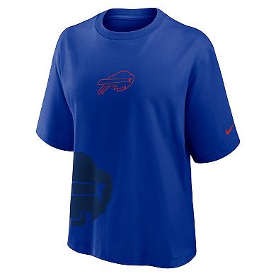 Women's Nike Royal Buffalo Bills Boxy T-Shirt