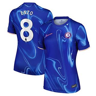Women's Nike Enzo Fern��ndez Blue Chelsea 2024/25 Home Replica Player Jersey