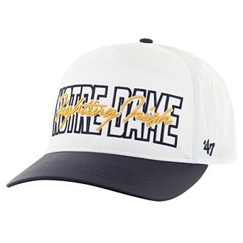 Men's '47 White Notre Dame Fighting Irish Lineman Hitch Adjustable Hat