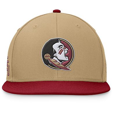Men's Top of the World Gold/Garnet Florida State Seminoles Rally Two-Tone Fitted Hat