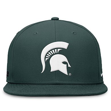 Men's Nike Green Michigan State Spartans On-Field Pro Fitted Hat