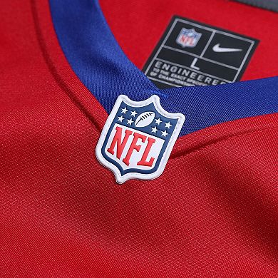 Men's Nike Dexter Lawrence II Century Red New York Giants Alternate Player Game Jersey