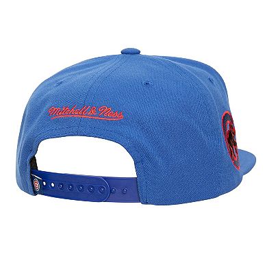 Men's Mitchell & Ness Royal Chicago Cubs Cooperstown Collection Eclipse Snapback Hat