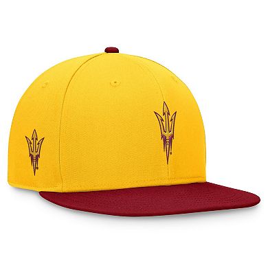 Men's Top of the World Gold/Maroon Arizona State Sun Devils Rally Two-Tone Fitted Hat