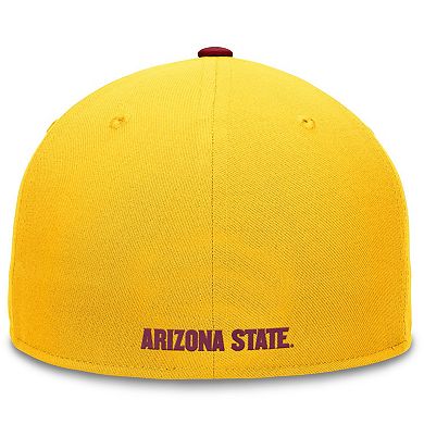 Men's Top of the World Gold/Maroon Arizona State Sun Devils Rally Two-Tone Fitted Hat