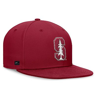Men's Nike Cardinal Stanford Cardinal On-Field Pro Fitted Hat