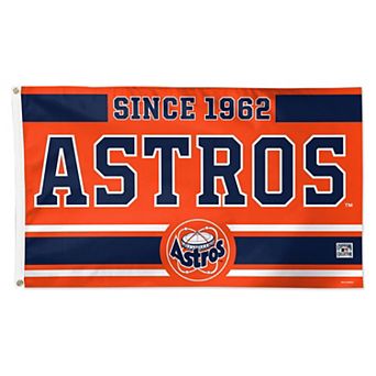 WinCraft Houston Astros 3' x 5' Single-Sided Franchise Establishment Deluxe Flag