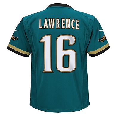 Toddler Nike Trevor Lawrence Teal Jacksonville Jaguars Prowler Throwback Player Game Jersey