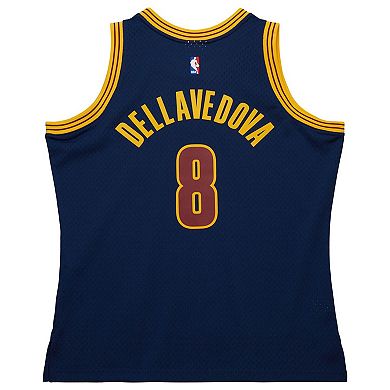 Men's Mitchell & Ness Matthew Dellavedova Navy Cleveland Cavaliers 2015/16 Hardwood Classics Swingman Jersey