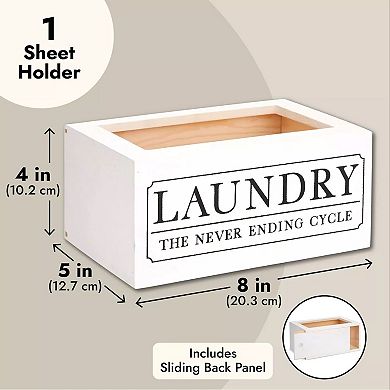 Dryer Sheet Holder For Laundry Room Organization
