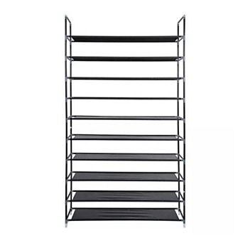 10 tier Adjustable Shoe Rack Storage