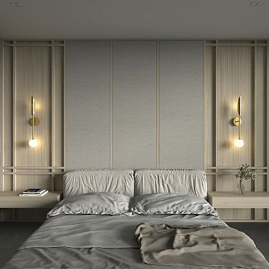 Ozarke Linear Glow Lamp - Modern Contemporary Wall Light Warm 3000k