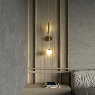 Ozarke Linear Glow Lamp - Modern Contemporary Wall Light Warm 3000k