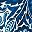 White Blue Batik
