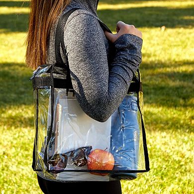 Clear Tote Bags With Handles 2 Packs