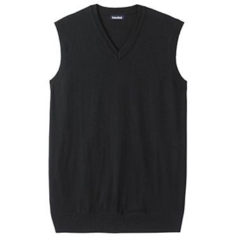 KingSize Men's Big & Tall Lightweight V-Neck Sweater Vest