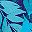 Navy Layered Leaves