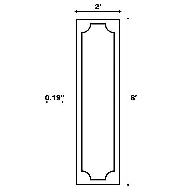 Pollux Classic Coastal Mitred Stripe Reversible Machine-washable Indoor/outdoor Area Rug