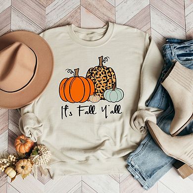 It's Fall Y'all Pumpkins Sweatshirt