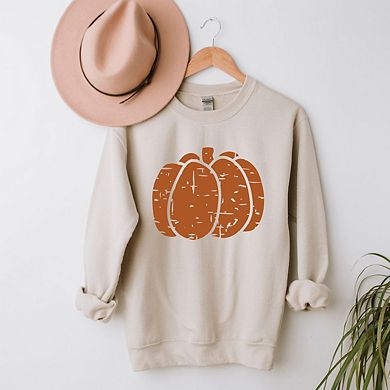 Pumpkin Grunge Sweatshirt