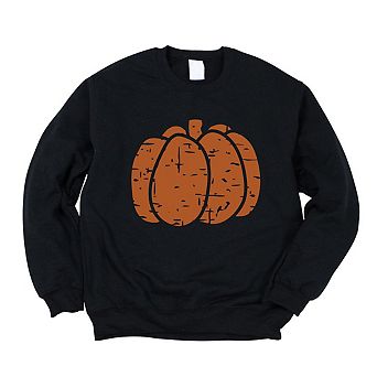 Pumpkin Grunge Sweatshirt