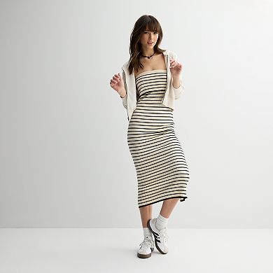 Juniors' SO Foldover Tube Maxi Dress