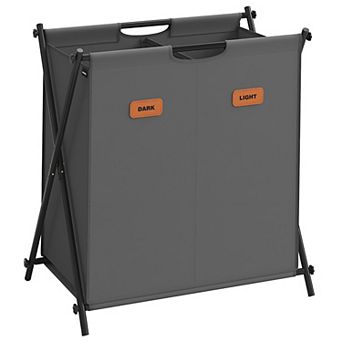 Laundry Hamper, Laundry Basket, Sorter, Collapsible X-frame
