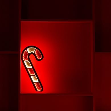 Infinity Candy Cane 16"h Acrylic Ul Plug Included