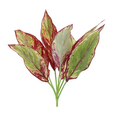 Foliage Plant Set of 6 - 15.5" Height Polyester