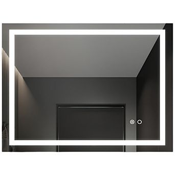 Led Mirror With Touch Buttons Control