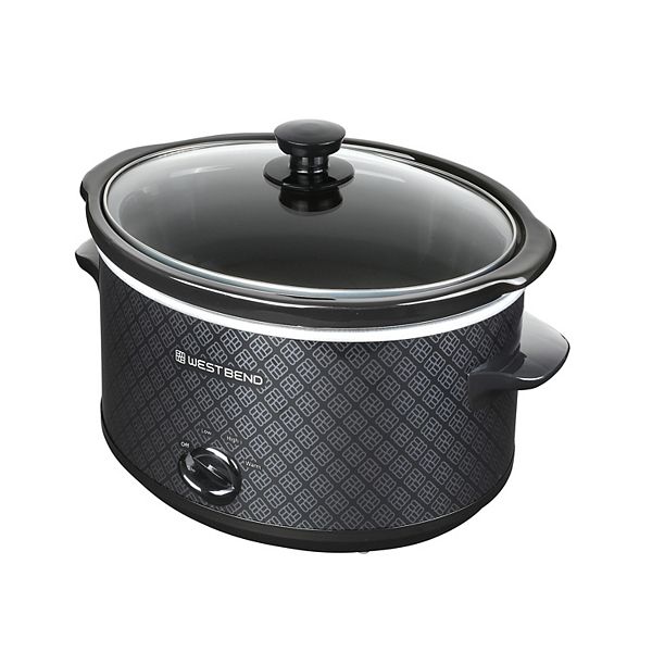 West Bend 4-qt. Patterned Slow Cooker - Multi