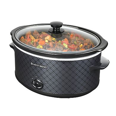 West Bend 6-qt. Pattern Slow Cooker