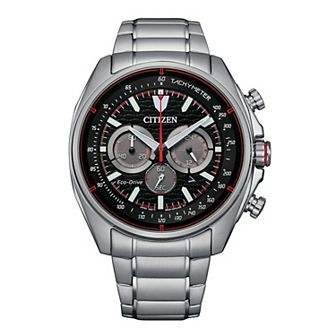 Citizen Men's Eco-Drive Stainless Steel Chronograph Bracelet Watch - CA4561-89E