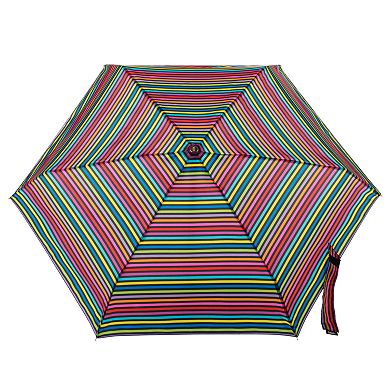 totes Water Resistant Auto Open & Close Folding Umbrella