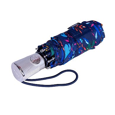 totes Water Resistant Auto Open & Close Folding Umbrella