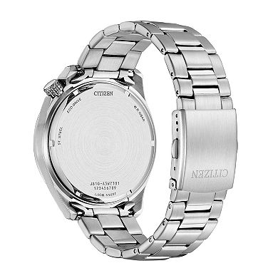 Citizen Men's Eco-Drive Aviator Stainless Steel Bracelet Watch - AW1716-83L