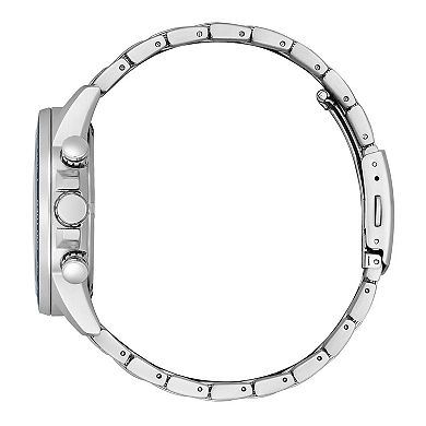 Citizen Men's Eco-Drive Weekender Brycen Stainless Steel Chronograph Bracelet Watch - CA0781-50L