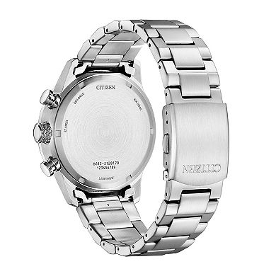 Citizen Men's Eco-Drive Weekender Stainless Steel Chronograph Bracelet Watch - CA0790-59L