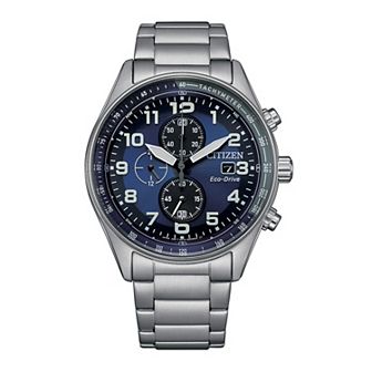 Citizen Men's Eco-Drive Stainless Steel Chronograph Bracelet Watch - CA0770-72L