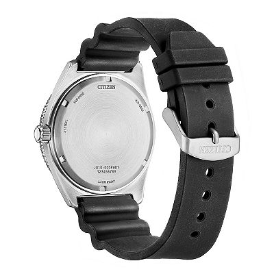 Citizen Men's Eco-Drive Marine Turquoise Dial Black Rubber Citizen Men's Eco-Drive Marine Turquoise Dial Black Rubber
