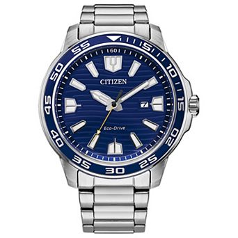 Citizen Men's Eco-Drive Sport Stainless Steel Bracelet Watch - AW1700-59L