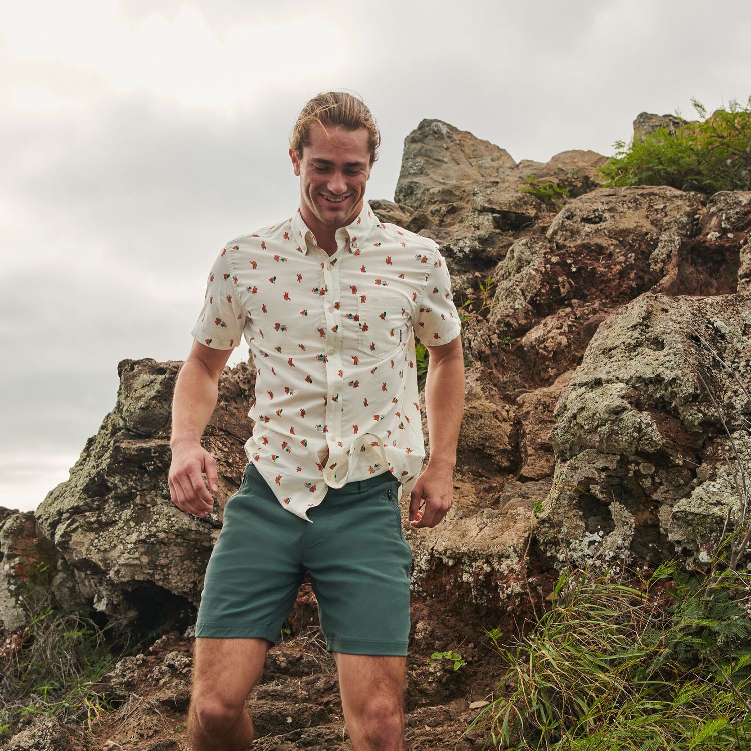 Chemise Eddie Bauer Respirante Pêche Homme Taille M