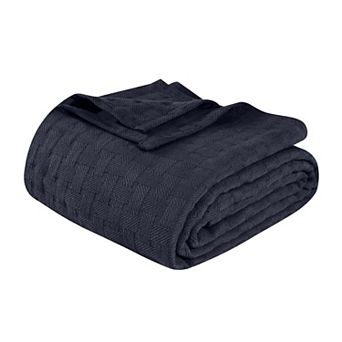 SUPERIOR Basketweave All-Season Cotton Blanket
