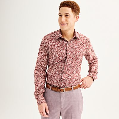 Men's 9® Slim-Fit Performance Wrinkle Resistant Dress Shirt