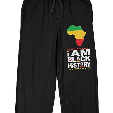 Men's I Am Black History Pajama Pants