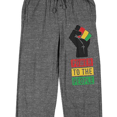 Men's Power To The People Pajama Pants
