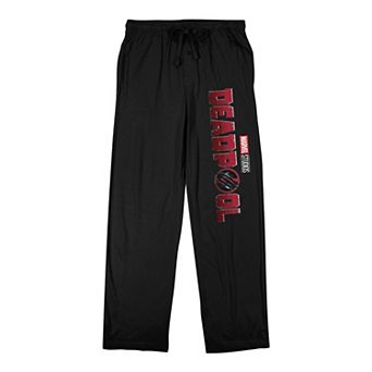 Men's Deadpool Movie Logo Pajama Pants