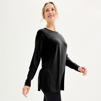 Petite Tek Gear® Long Sleeve Tunic Tee