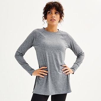 Petite Tek Gear® Long Sleeve Tunic Tee