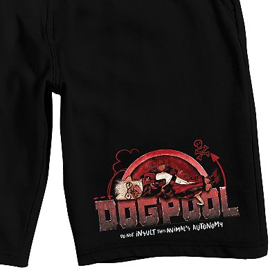 Men's Deadpool Do Not Insult This Animal's Autonomy Pajama Shorts